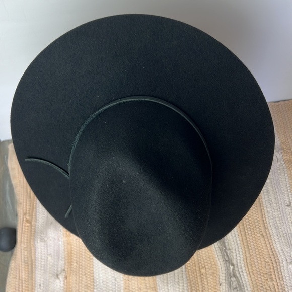 Phenix Wide Brim Wool & Leather Fedora - Picture 7 of 11